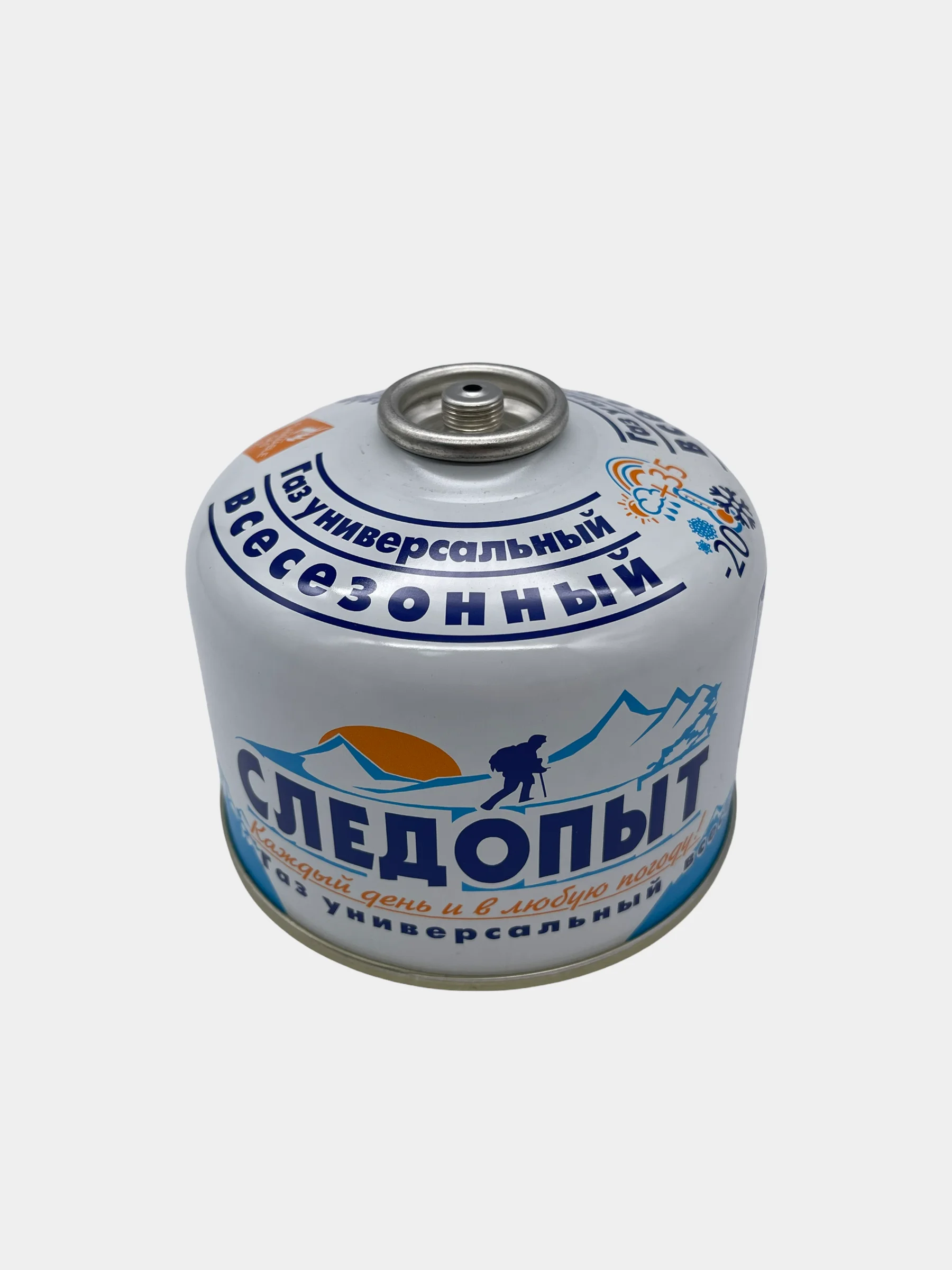 Газ 230 гр на резьбе всесезонный"Следопыт" для портативных плит