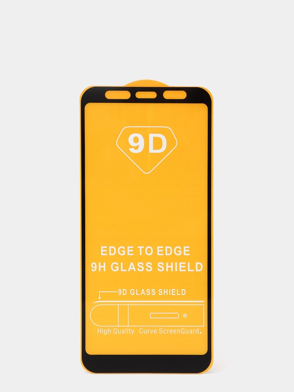 Защитное стекло 9D для Xiaomi Redmi 5 Plus (Редми 5 плюс) с черной рамкой
