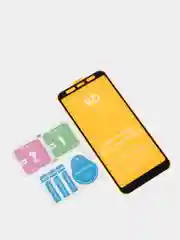 Защитное стекло 9D для Xiaomi Redmi 5 Plus (Редми 5 плюс) с черной рамкой