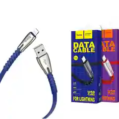 Синий кабель USB на Lightning U58 Core