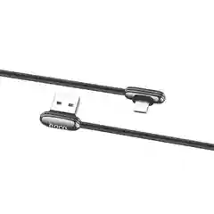 Серый кабель USB на Lightning U60 Soul secret