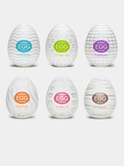 Мужской эластичный мастурбатор TENGA EGG, 6 типов