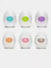 Мужской эластичный мастурбатор TENGA EGG, 6 типов