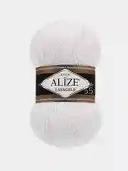Пряжа Alize Lanagold, 49% шерсть, 51% акрил, 100 г / 240 м