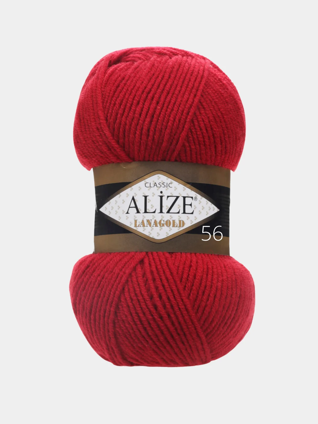 Пряжа Alize Lanagold, 49% шерсть, 51% акрил, 100 г / 240 м
