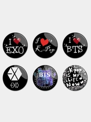 Значки BTS K-pop, БТС