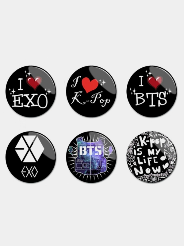Значки BTS K-pop, БТС