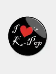 Оранжевый значки BTS K-pop, БТС