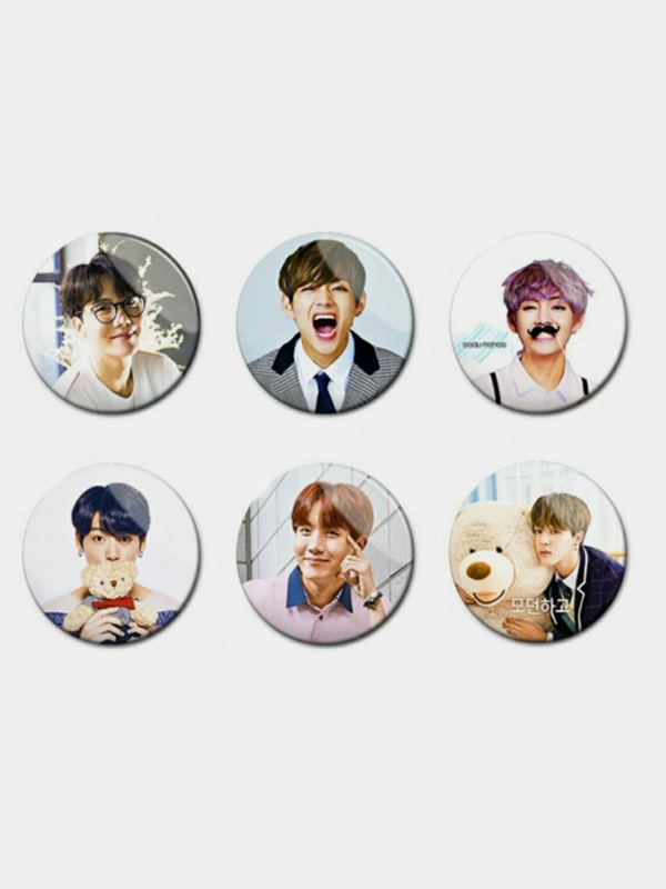 Значки BTS K-pop, БТС