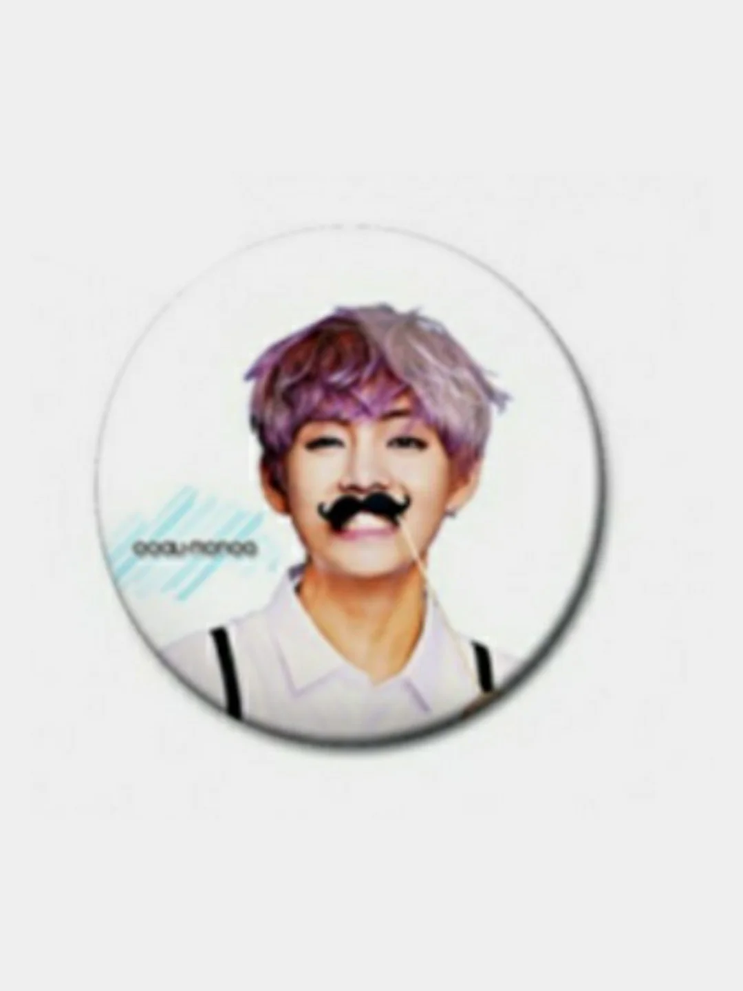 Коралловый значки BTS K-pop, БТС