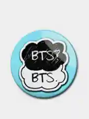 Серый значки BTS K-POP, БТС