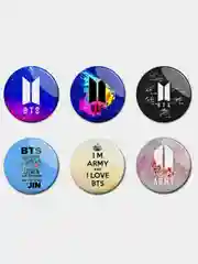Значки BTS K-pop, БТС