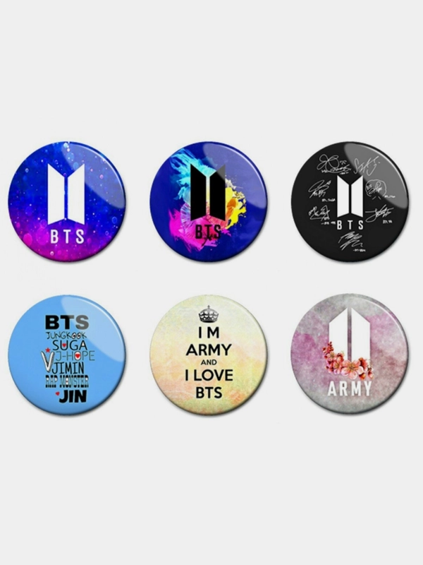Значки BTS K-pop, БТС
