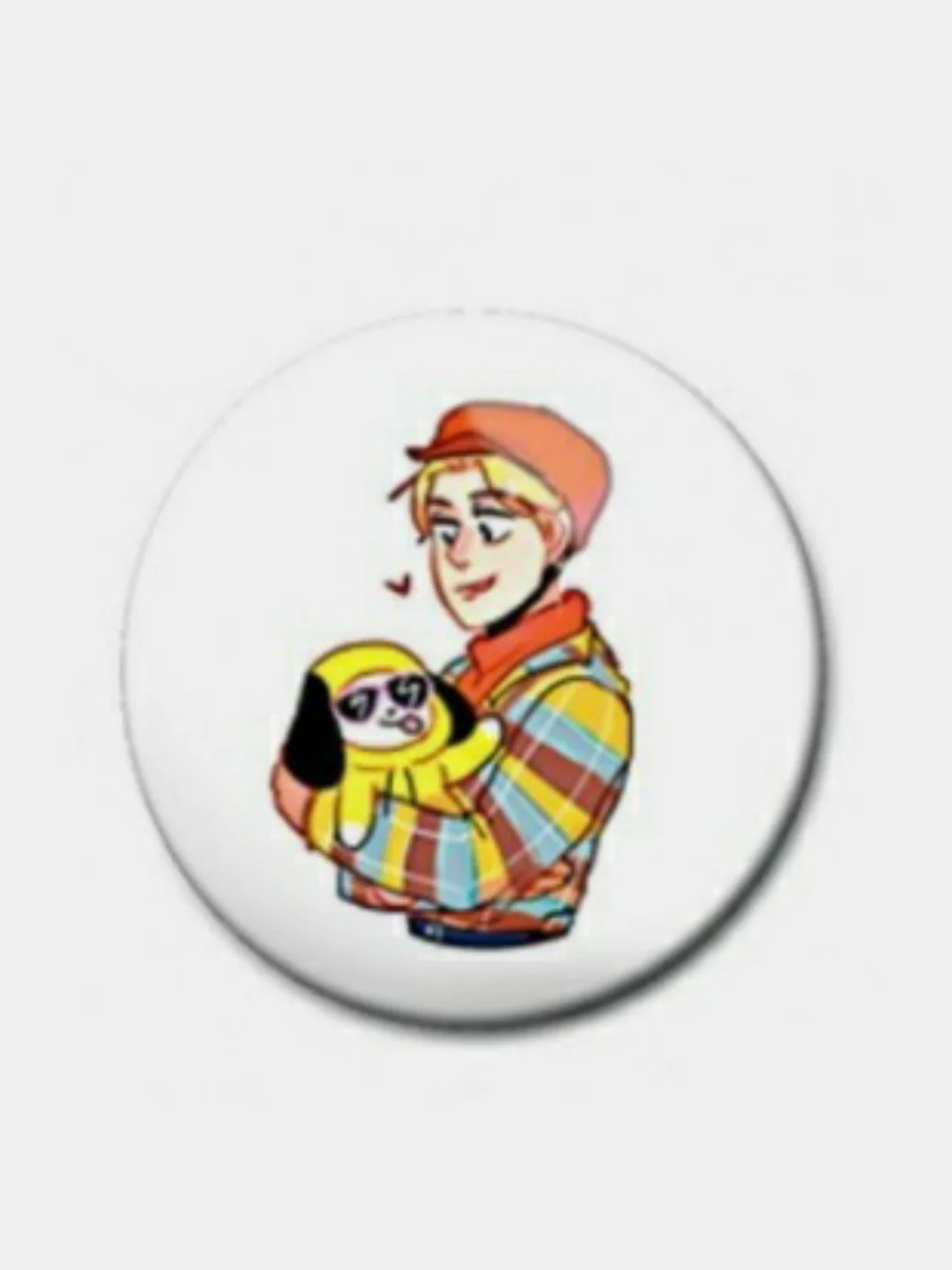 Коричневый значки BTS K-pop, БТС