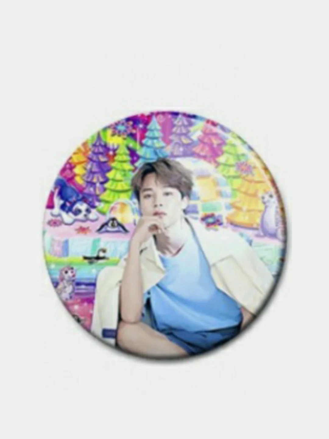 Терракотовый значки BTS K-pop, БТС