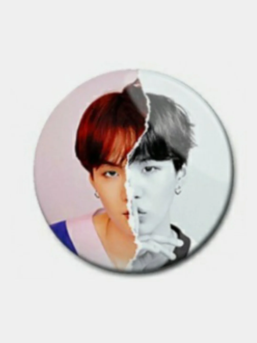Коралловый значки BTS K-pop, БТС