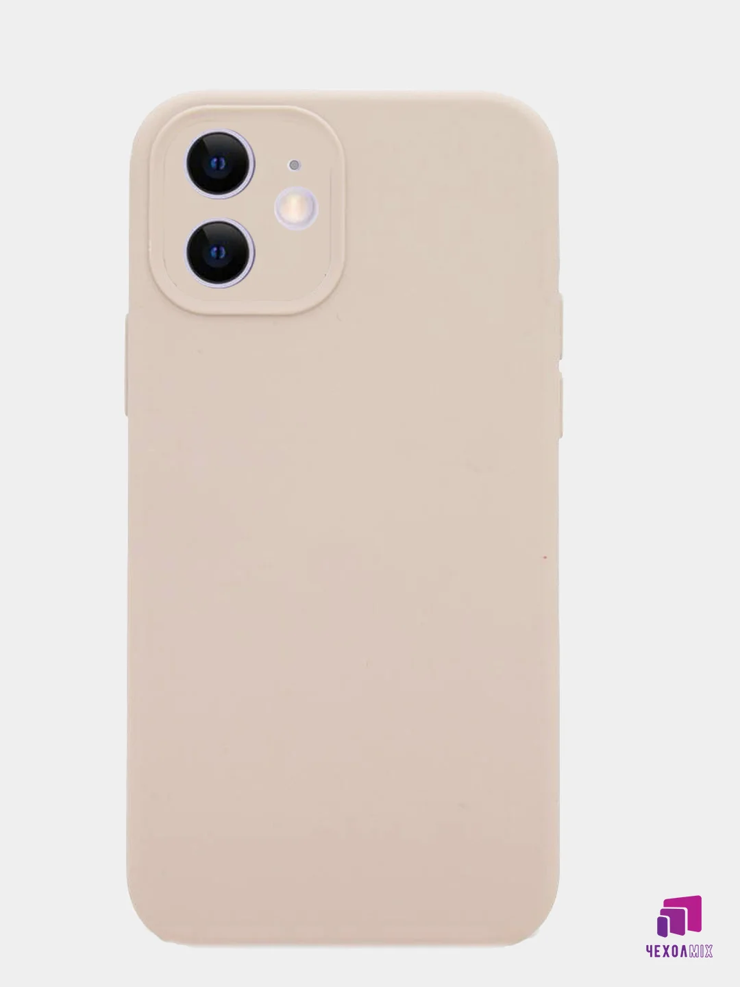 Чехол Silicon Case iPhone 11 с защитой камеры с бархатной подкладкой БЕЗ LOGO