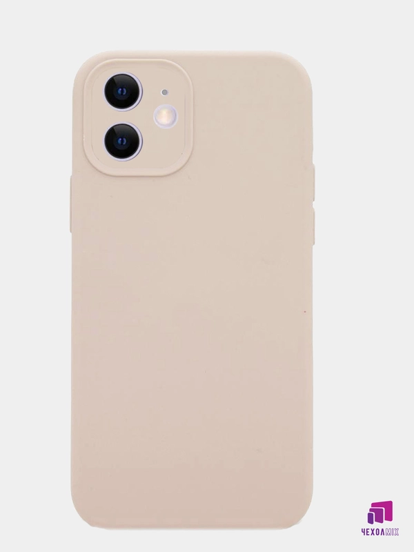Чехол Silicon Case iPhone 11 с защитой камеры с бархатной подкладкой БЕЗ LOGO