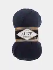 Пряжа Alize Lanagold, 49% шерсть, 51% акрил, 100 г / 240 м
