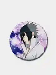 Белый значки по мотивам аниме "Наруто" (Naruto)