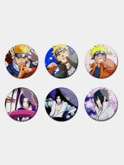 Значки по мотивам аниме "Наруто" (Naruto)