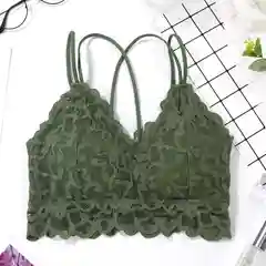 Зеленый топ женский