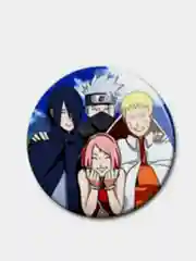 Серебряный значки по мотивам аниме "Наруто" (Naruto)