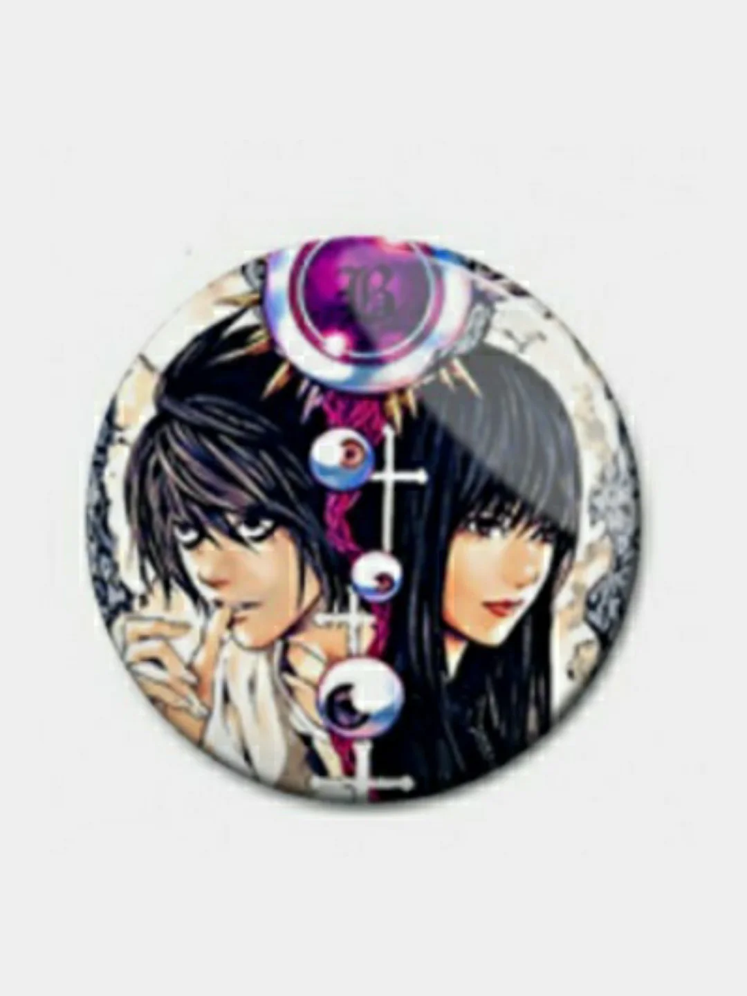 Коралловый меланж значки аниме Тетрадь Смерти Death Note