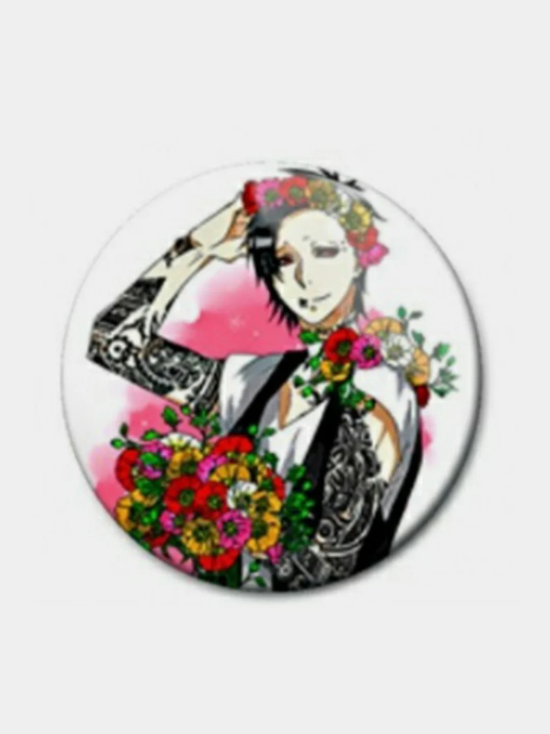 Коралловый значки по аниме "Токийский Гуль" (Tokyo Ghoul)