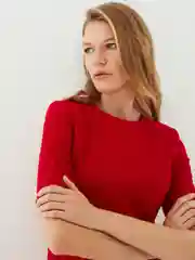 Платье женское миди Zarina удлиненное с разрезами