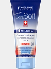 Cмягчающий крем для потрескавшихся пяток серии EVELINE Extra Soft, 100мл