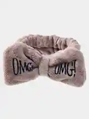 Бежевый косметическая повязка на голову OMG