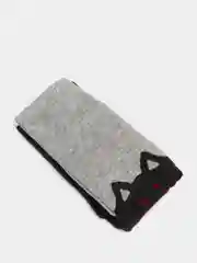 Серебряный колготки детские на девочку"Кошка"