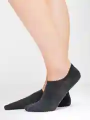 Угольный следки унисекс