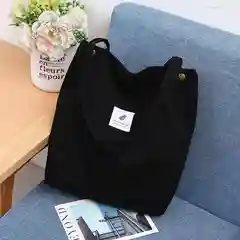 Черный сумка шопер женская