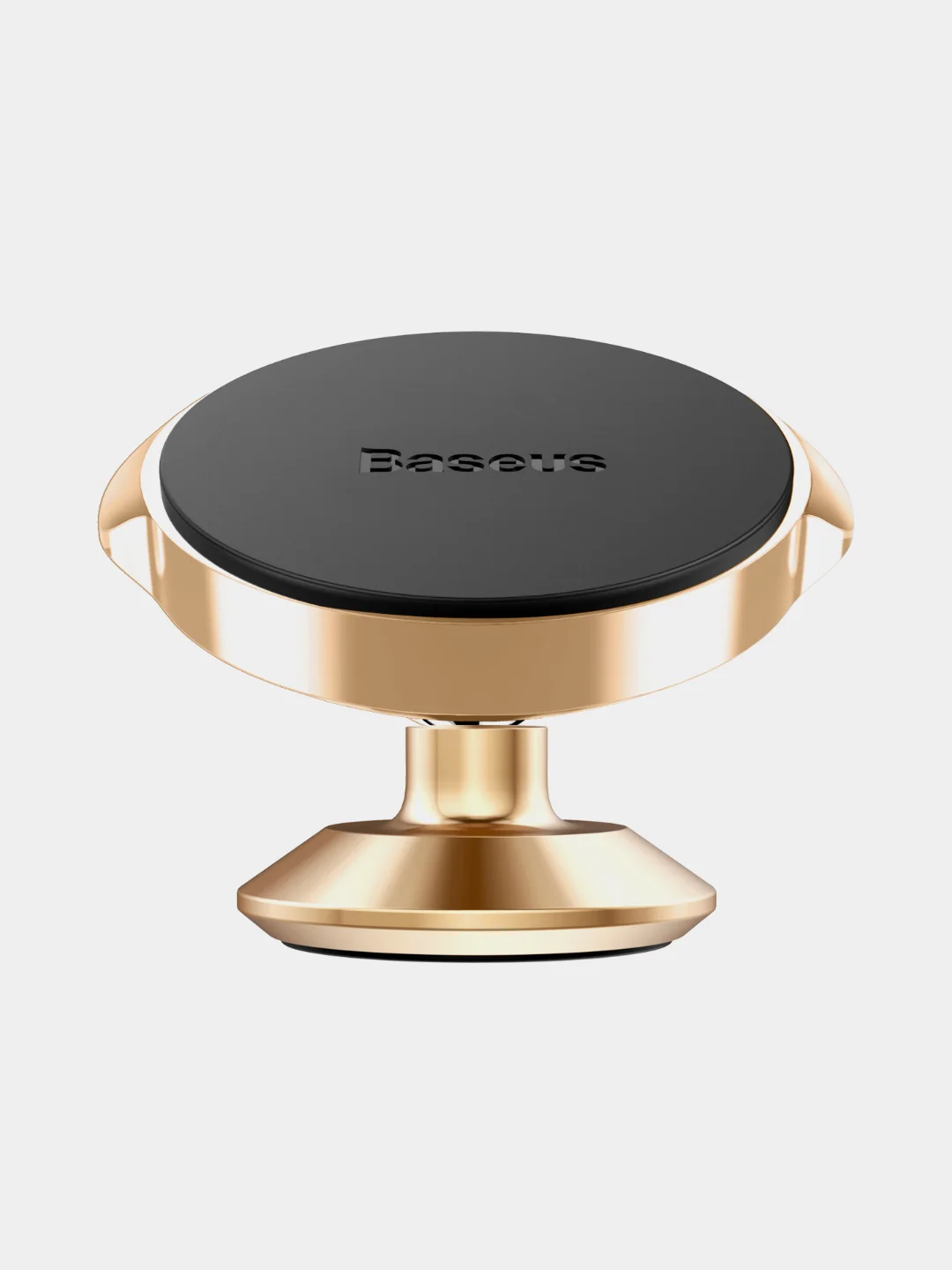 Золотой автомобильный держатель Baseus Premium Small Ears Series Magnetic Bracket (Vertical Type)