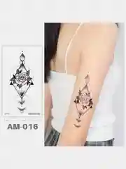 Карамельный временная татуировка 16*9 см
