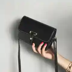 Черный сумка женская на плечо