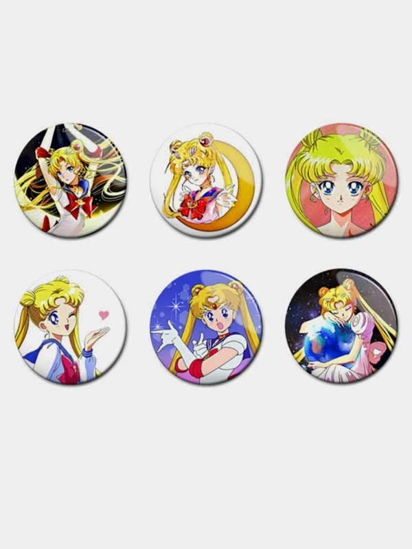Значки аниме Сейлор Мун Sailor Moon