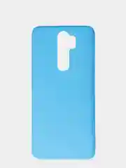 Голубой чехол для Xiaomi Redmi Note 8 Pro (Сяоми Редми Нот 8 Про) силиконовый, матовый
