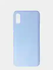 Небесно-голубой чехол для Xiaomi Redmi 9A (Сяоми Редми 9А) силиконовый, матовый, цветной