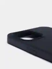 Силиконовый черный чехол для iPhone 6Plus, 7Plus, 8Plus, XS Max с ремешком через плечо
