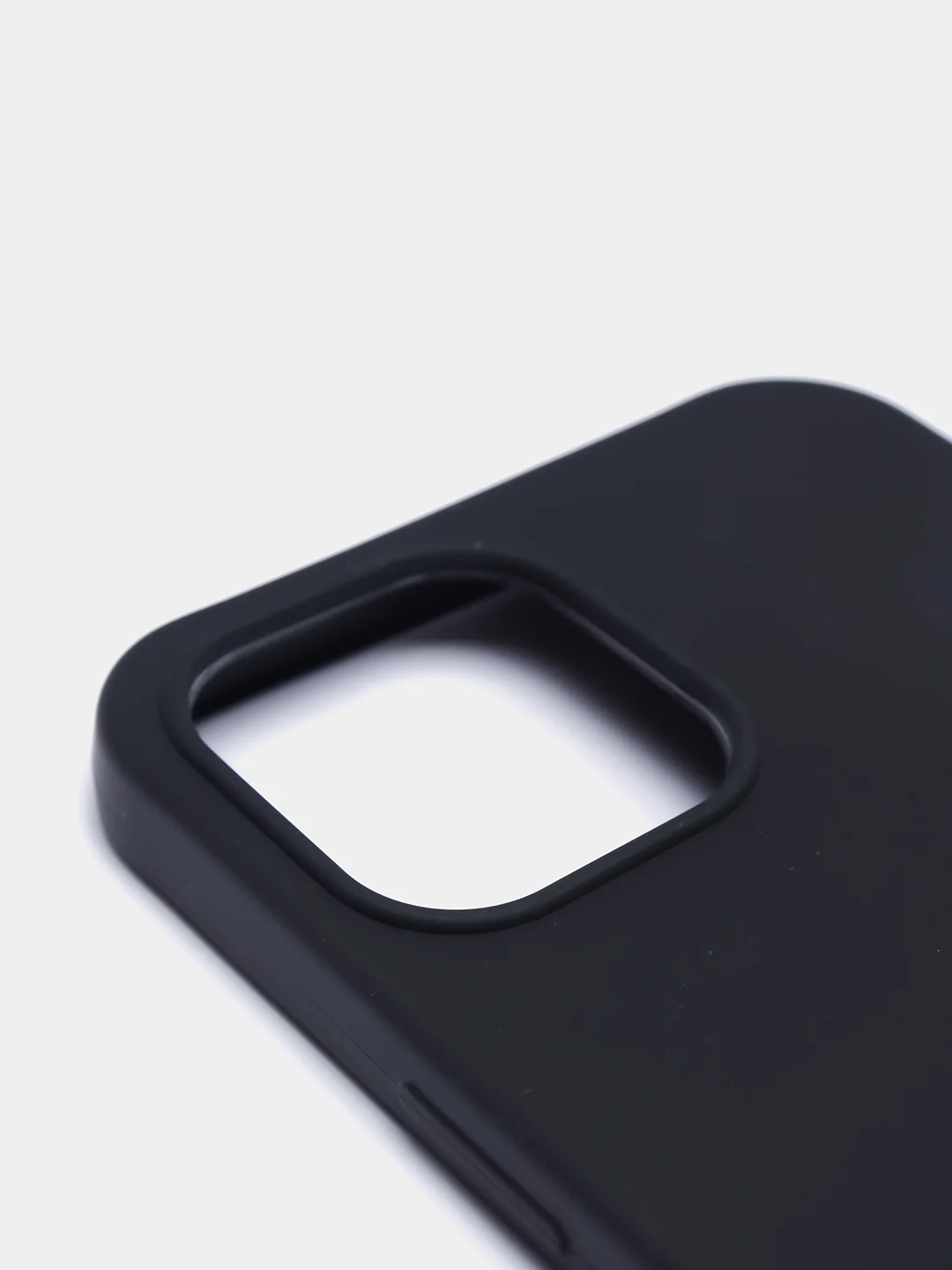 Силиконовый черный чехол для iPhone 6Plus, 7Plus, 8Plus, XS Max с ремешком через плечо