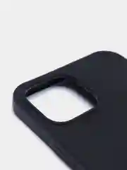 Силиконовый черный чехол для iPhone 6Plus, 7Plus, 8Plus, XS Max с ремешком через плечо