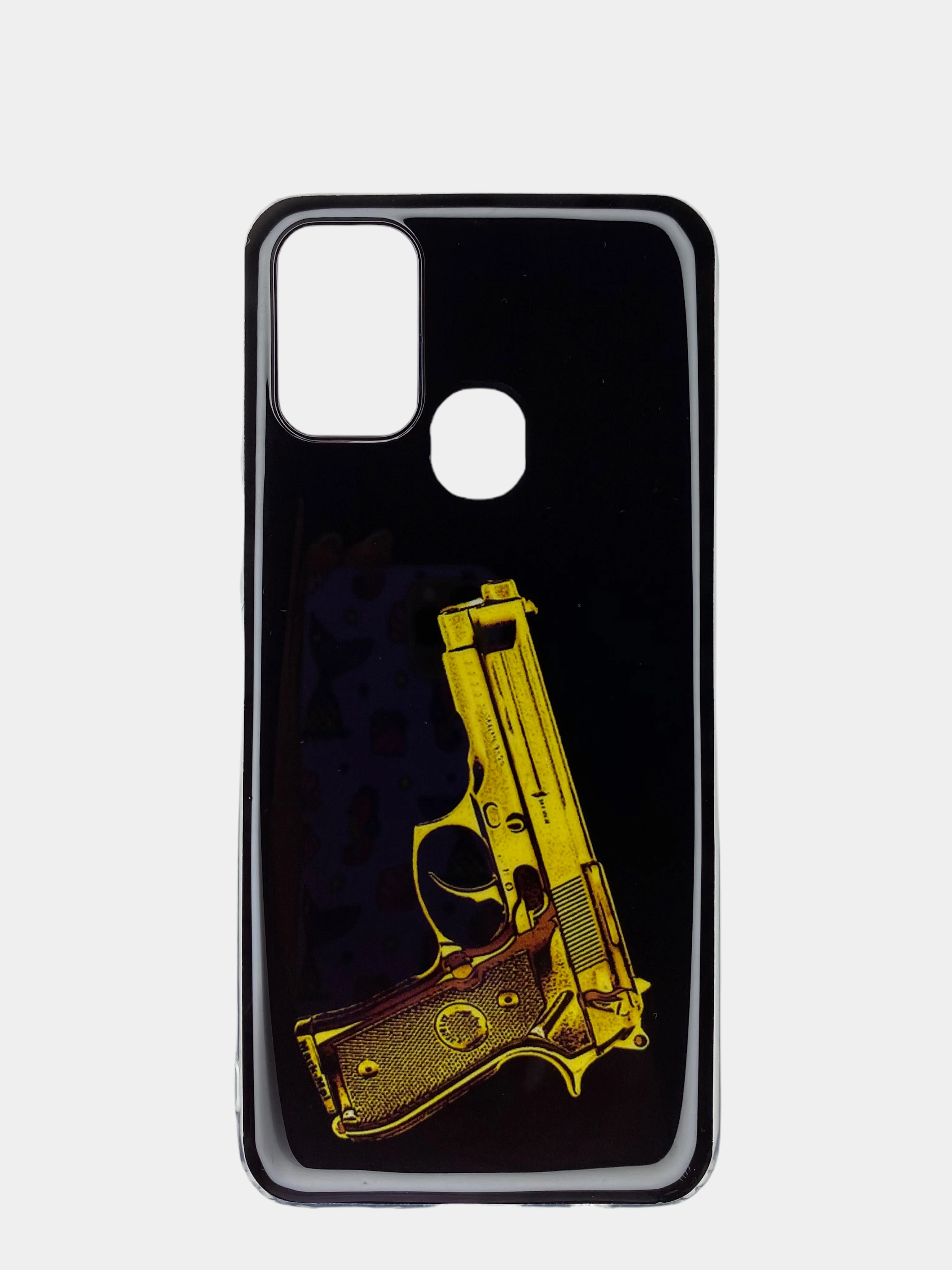 Золотой чехол Samsung Galaxy M31, Самсунг Галакси М31 с рисунком