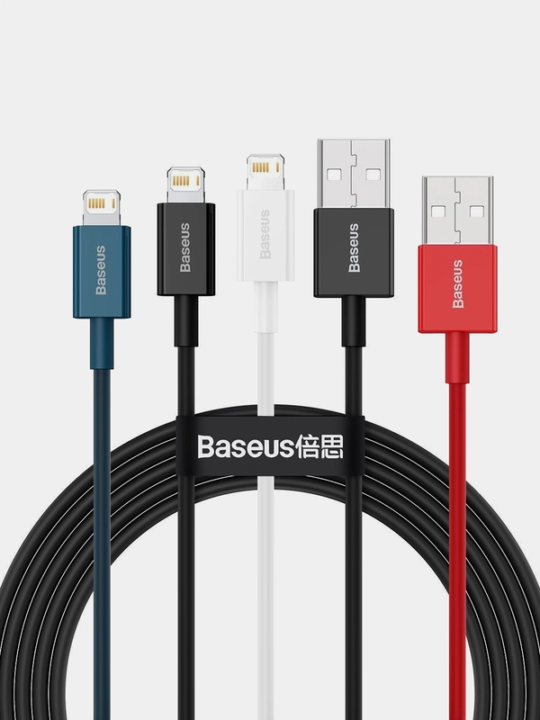 Кабель Baseus Premium Superior Cable (2.4А, USB/Lightning, для Apple iPhone)