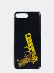 Золотой чехол Huawei Honor 10, Хуавей Хонор 10 силиконовый с рисунком