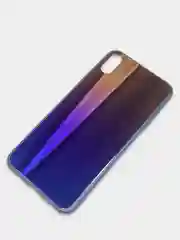 Пурпурный apple iPhone Xs Max чехол пластиковый голографический