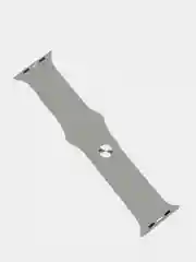 Серый спортивный ремешок для Apple Watch Classic 38 / 40 / 41 /  42 / 44 / 45 / 47 mm