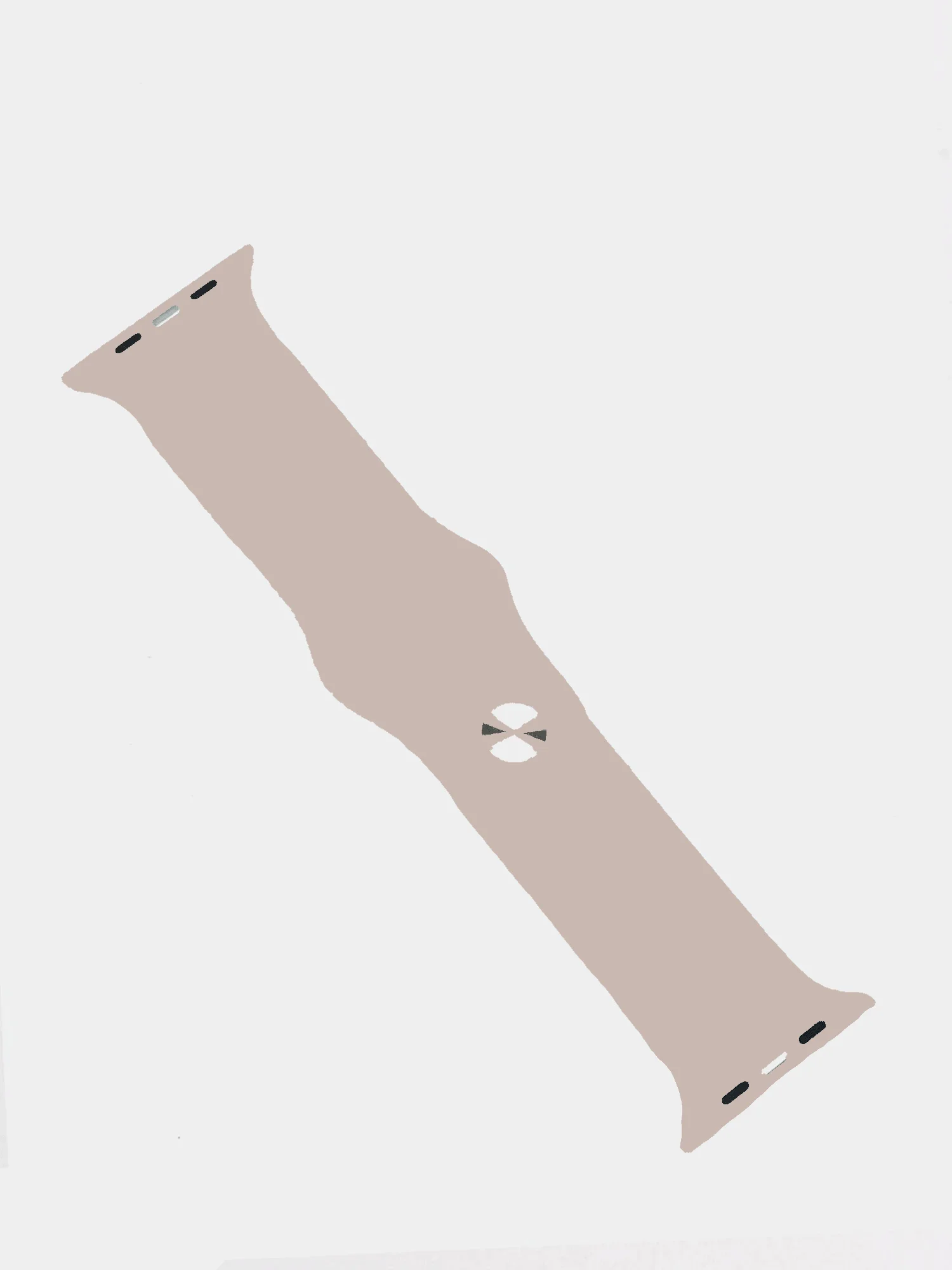 Бежевый меланж спортивный ремешок для Apple Watch Classic 38 / 40 / 41 /  42 / 44 / 45 / 47 mm